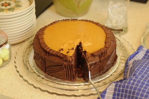 Chocnut Caramel Cake - Wisniewskis